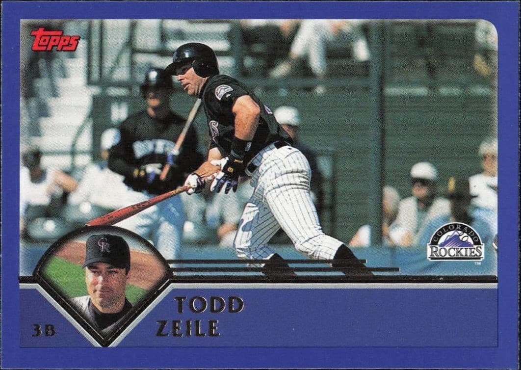 2003 Topps Series 1 Todd Zeile #97 trading card