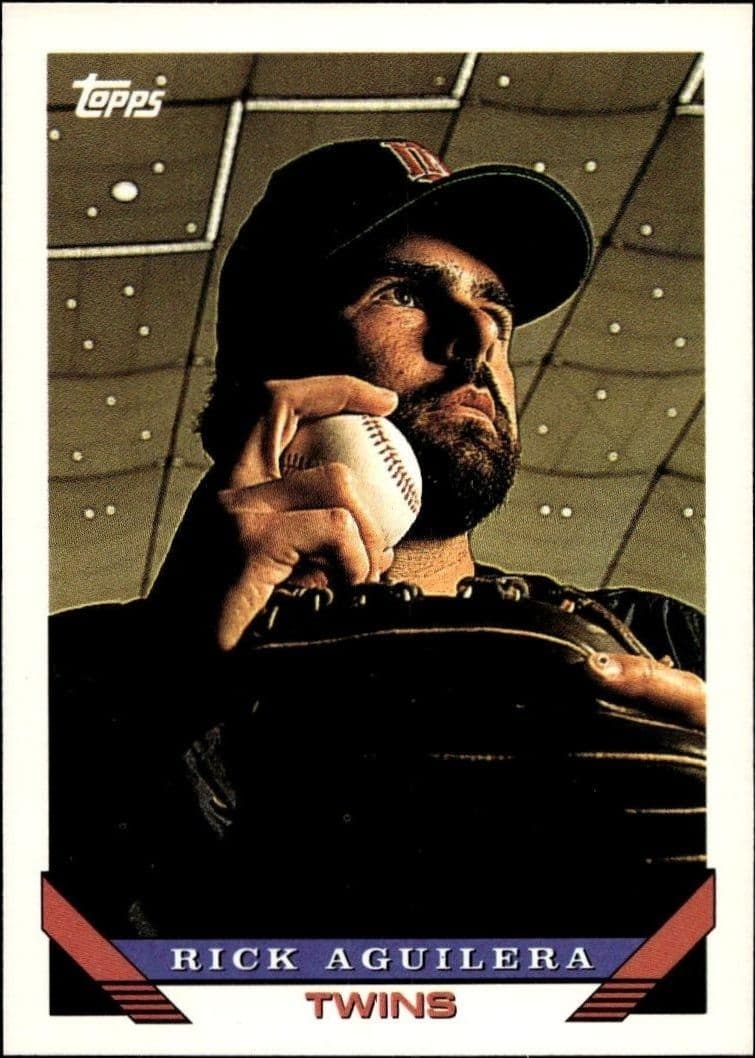 1993 Topps Series 2 Rick Aguilera #625 trading card