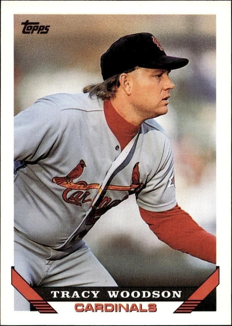 1993 Topps Series 2 Tracy Woodson #457 trading card
