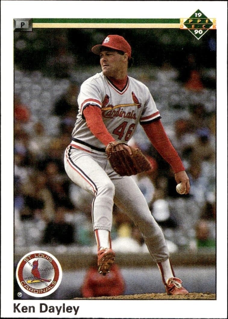 1990 Upper-Deck Low Number Ken Dayley #280 trading card