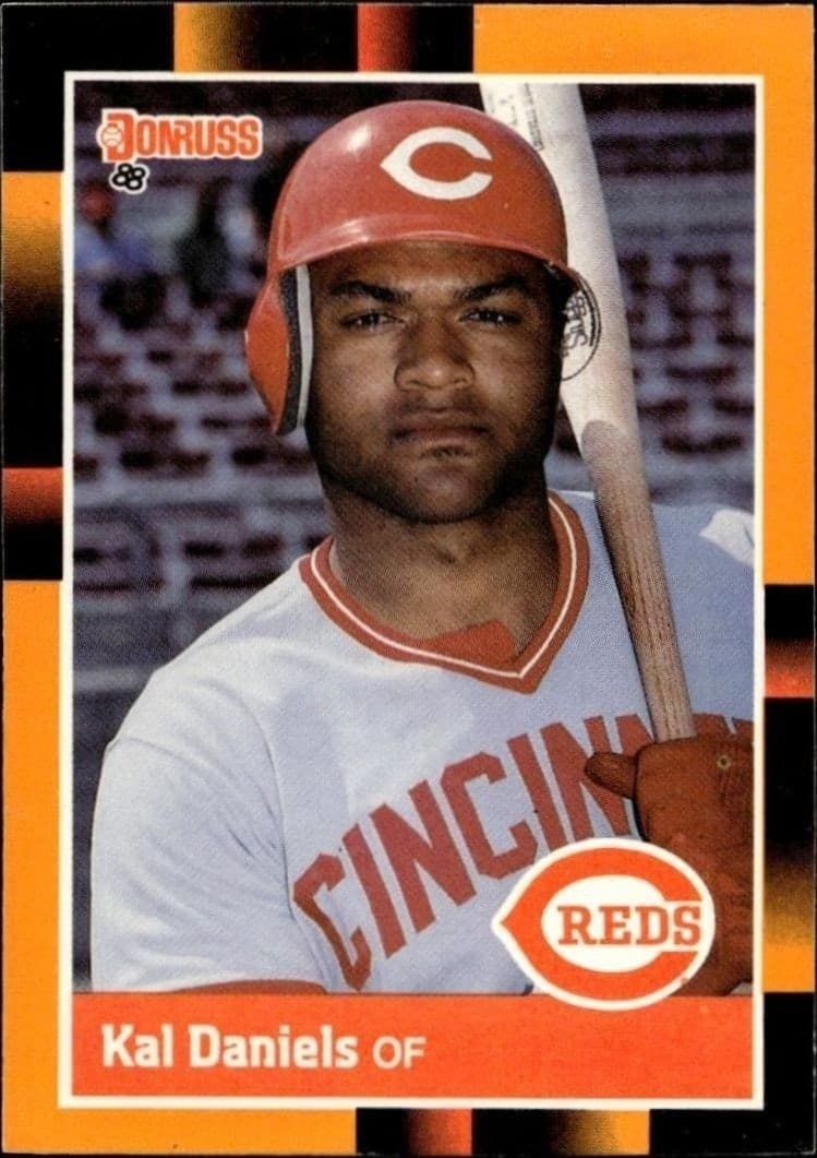 1988 Donruss Baseball's Best Kal Daniels #6 trading card