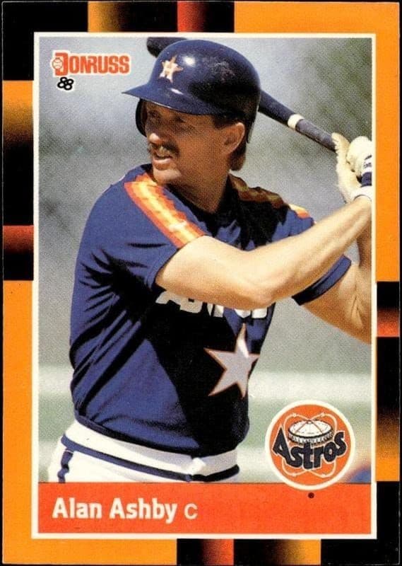 1988 Donruss Baseball's Best Alan Ashby #8 trading card