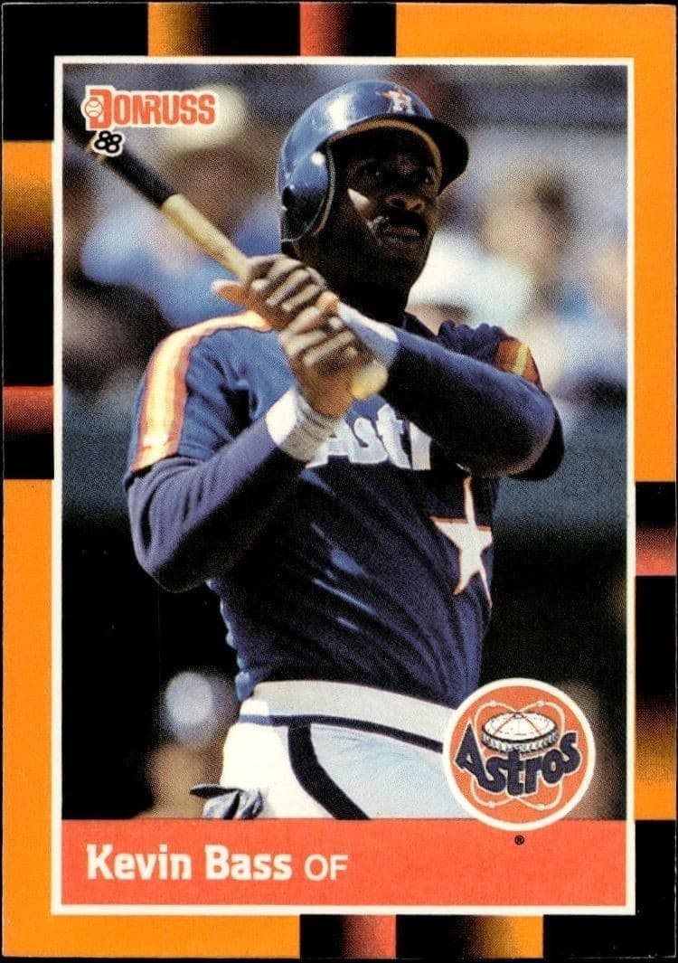 1988 Donruss Baseball's Best Kevin Bass #38 trading card
