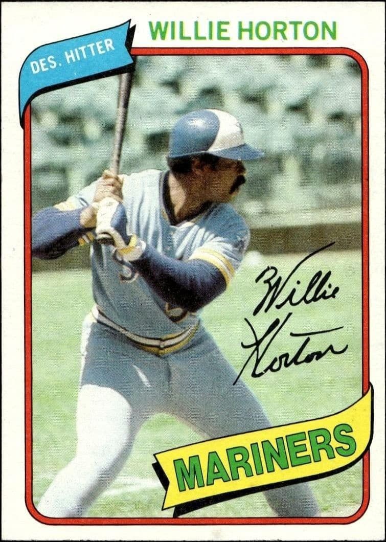 1980 Topps Willie Horton #532 baseball trading card front