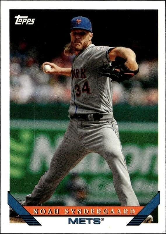 2019 Topps Archives Noah Syndergaard #293 trading card