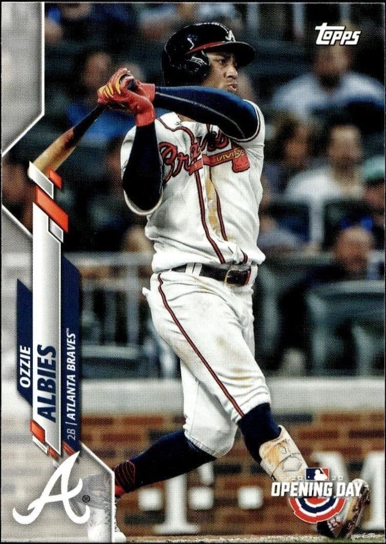 2020 Topps Opening Day Ozzie Albies #71 trading card