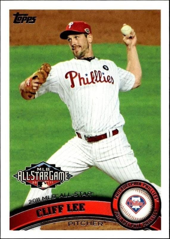 2011 Topps Update Series Cliff Lee #US154 trading card
