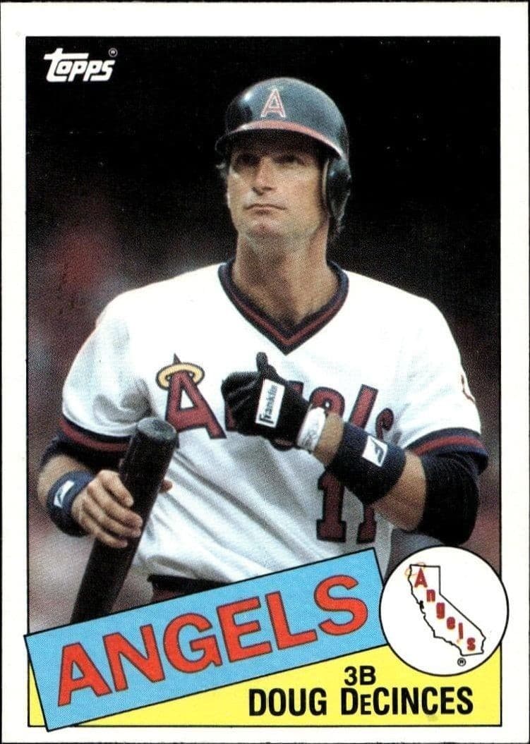 1985 Topps Doug DeCinces #111 trading card