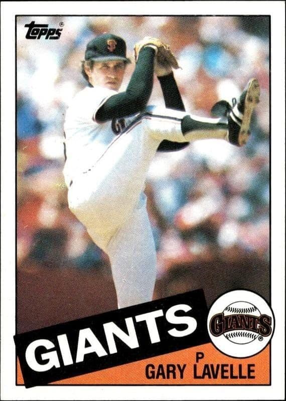 1985 Topps Gary Lavelle #462 trading card