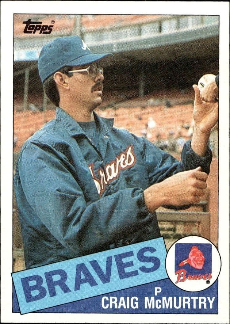 1985 Topps Craig McMurtry #362 trading card