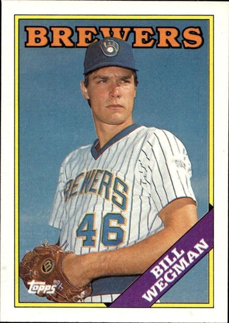 1988 Topps Bill Wegman #538 trading card