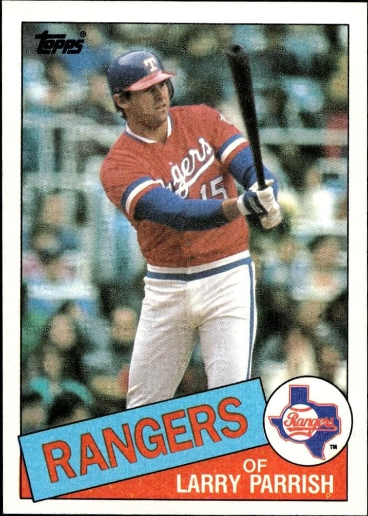 1985 Topps Larry Parrish #548 trading card
