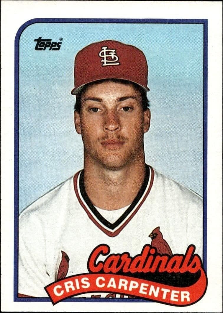1989 Topps Cris Carpenter #282 trading card