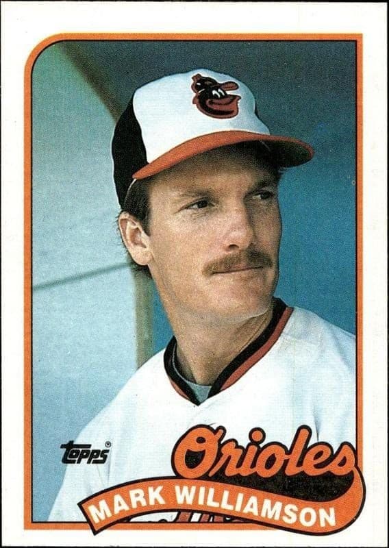 1989 Topps Mark Williamson #546 trading card
