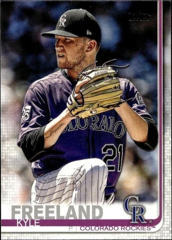 2019 Topps Series 2 Kyle Freeland #647 baseball trading card front