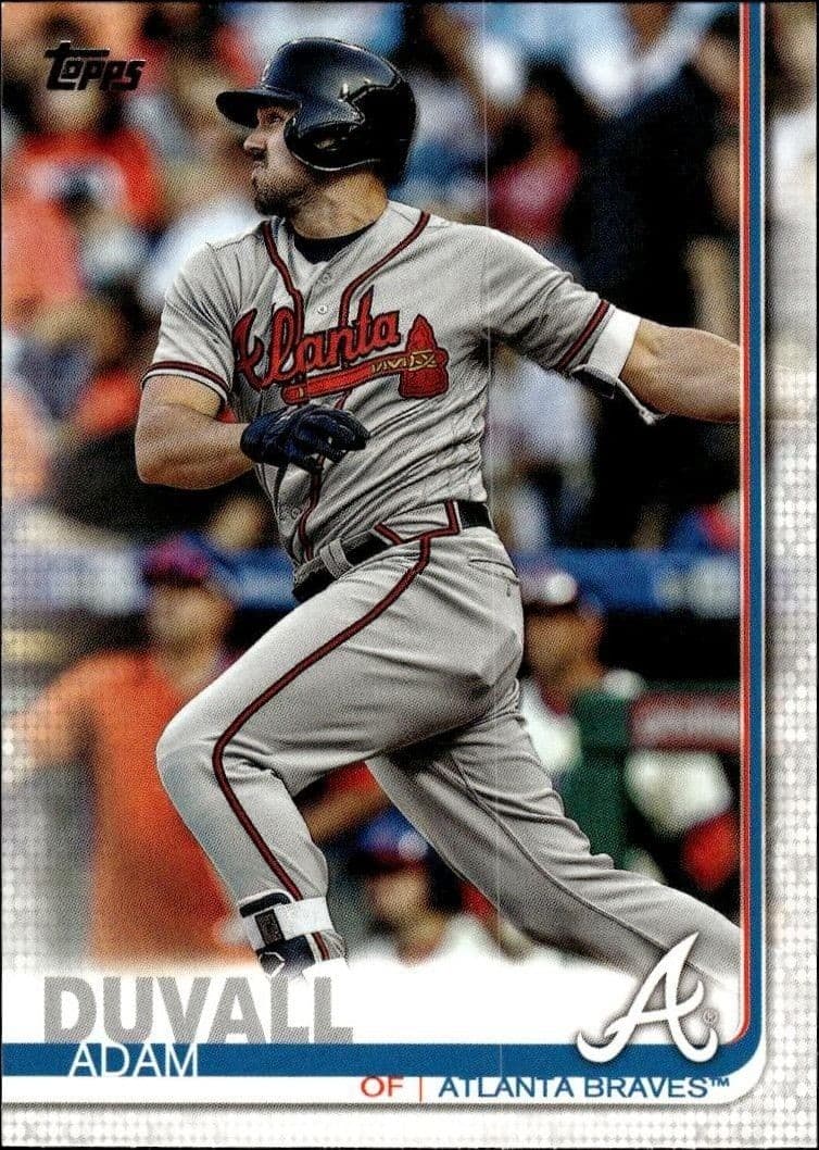 2019 Topps Series 2 Adam Duvall #557 trading card