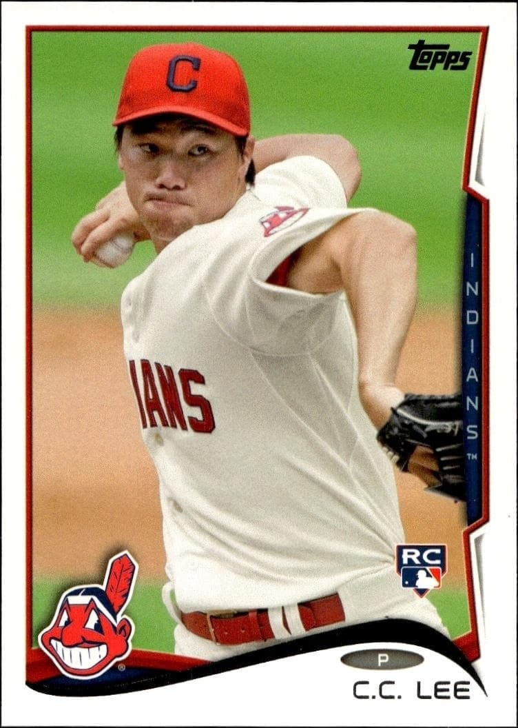 2014 Topps Series 2 C.C. Lee #404 trading card