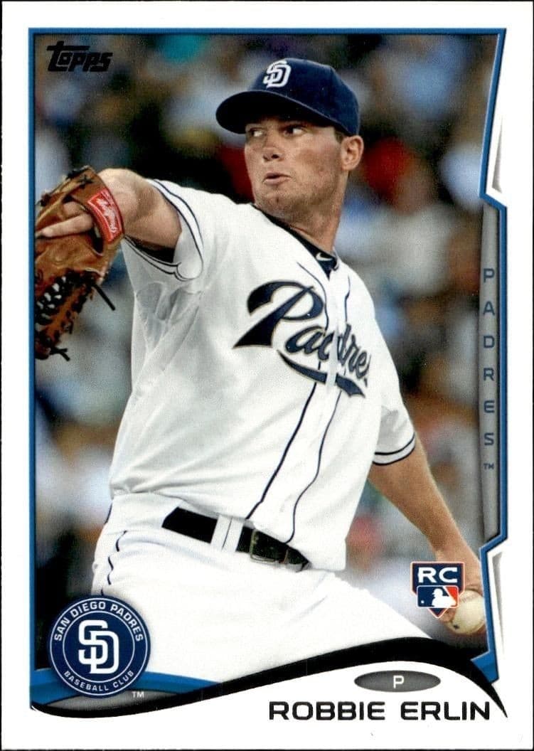 2014 Topps Series 1 Robbie Erlin #281 trading card