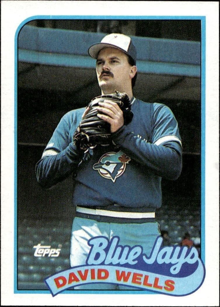 1989 Topps David Wells #567 trading card