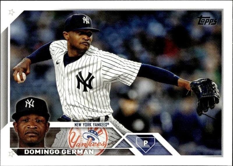 2023 Topps Update Domingo Germán #US52 baseball trading card front