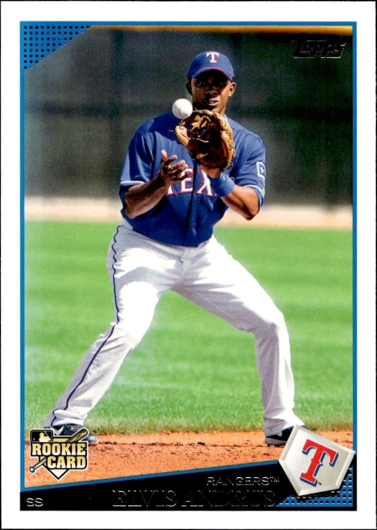 2009 Topps Series 2 Elvis Andrus #591 trading card