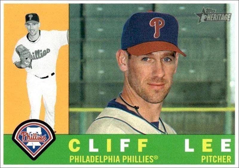 2009 Topps Heritage High Number Cliff Lee #592 trading card