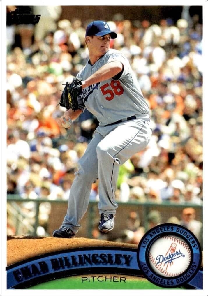 2011 Topps Series 2 Chad Billingsley #473 trading card