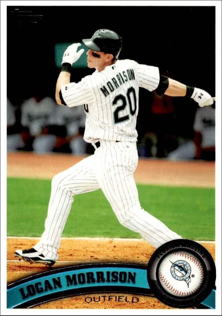 2011 Topps Series 2 Logan Morrison #455 baseball trading card front