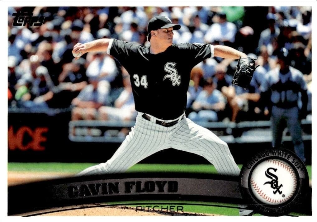 2011 Topps Series 2 Gavin Floyd #496 trading card
