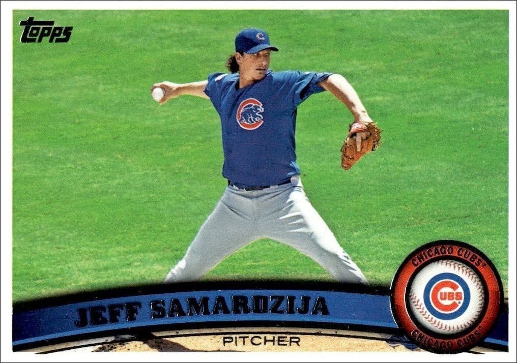2011 Topps Series 2 Jeff Samardzija #564 trading card