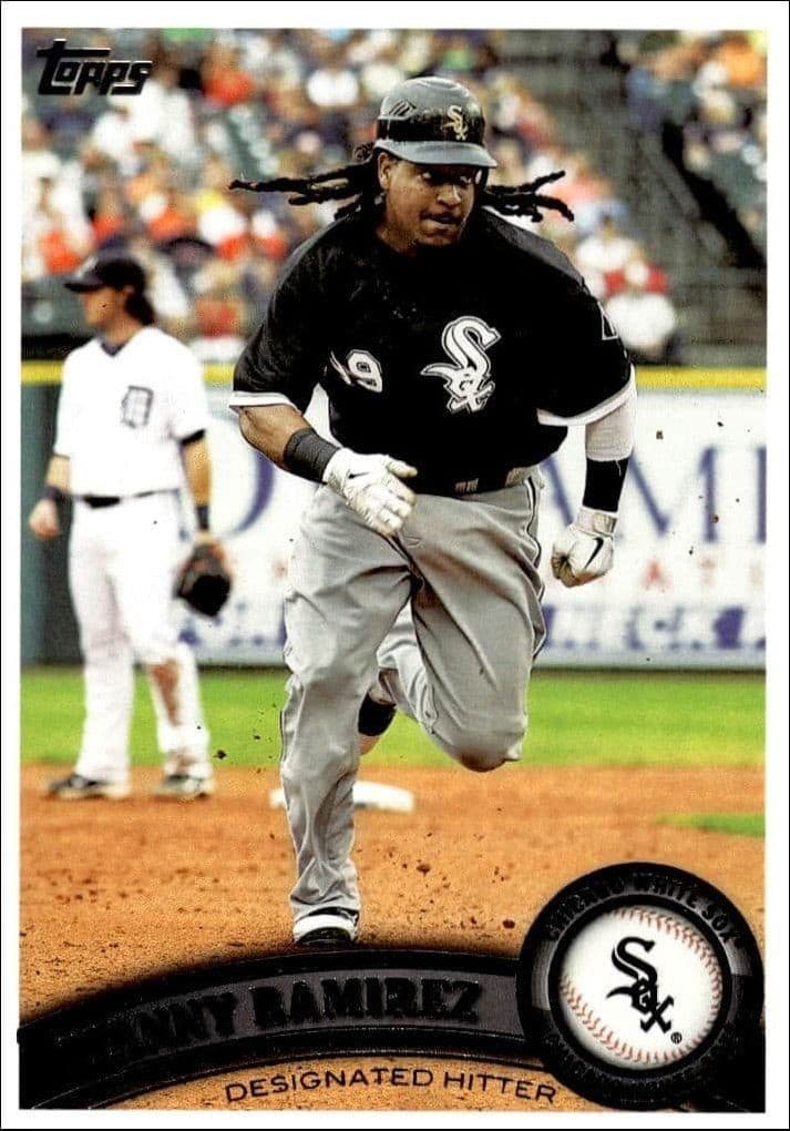 2011 Topps Manny Ramirez #128 baseball trading card front