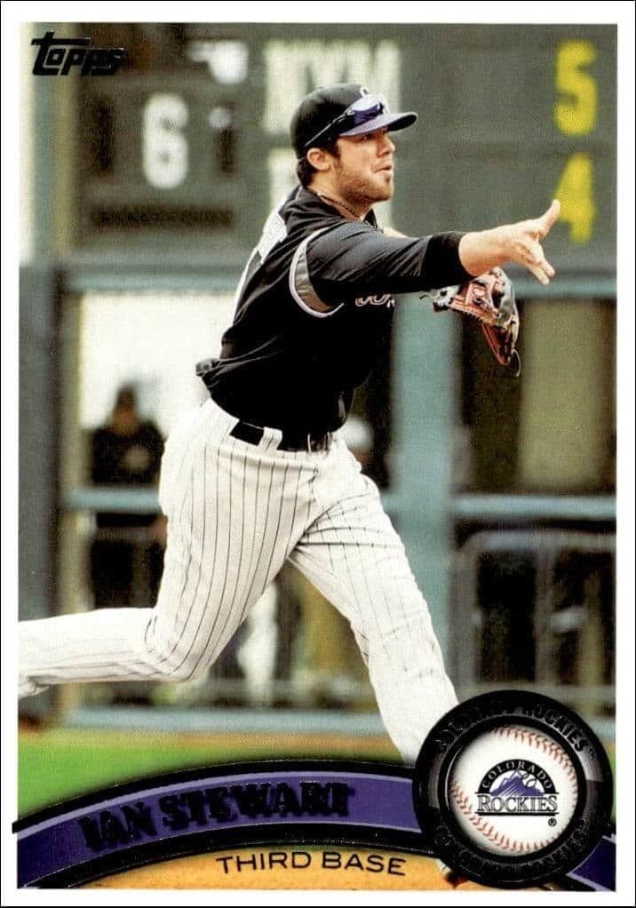 2011 Topps Ian Stewart #104 baseball trading card front