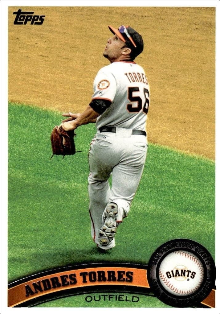 2011 Topps Andres Torres #194 baseball trading card front