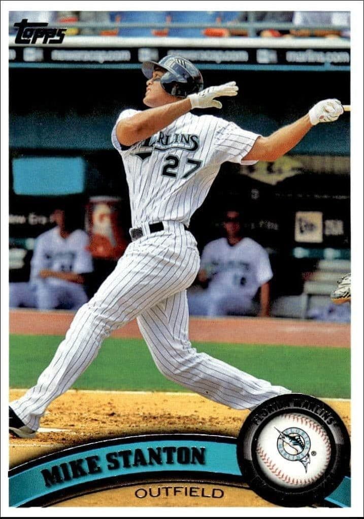 2011 Topps Mike Stanton #78 baseball trading card front