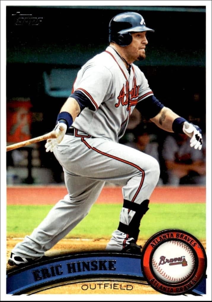 2011 Topps Series 2 Eric Hinske #482 trading card