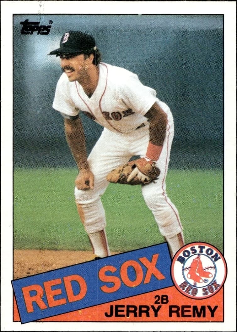 1985 Topps Jerry Remy #761 trading card