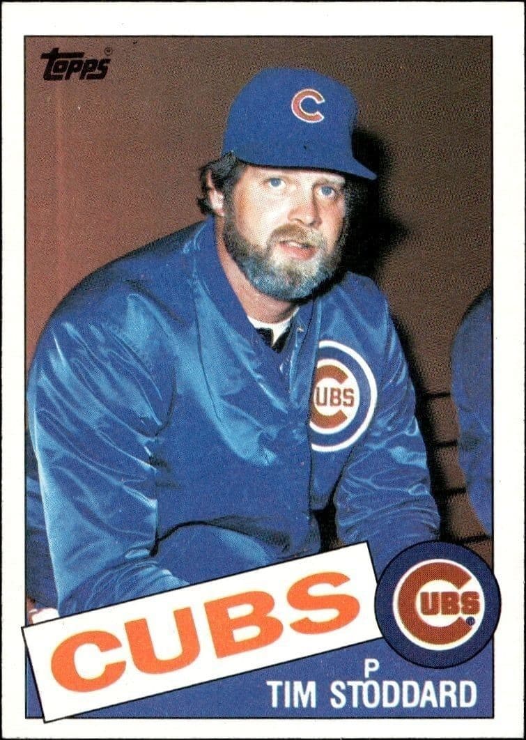 1985 Topps Tim Stoddard #693 trading card