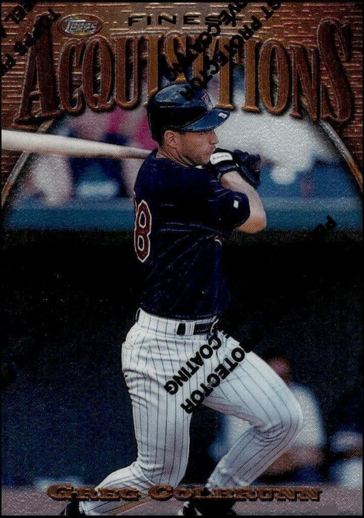 1997 Topps Finest Greg Colbrunn #269 trading card