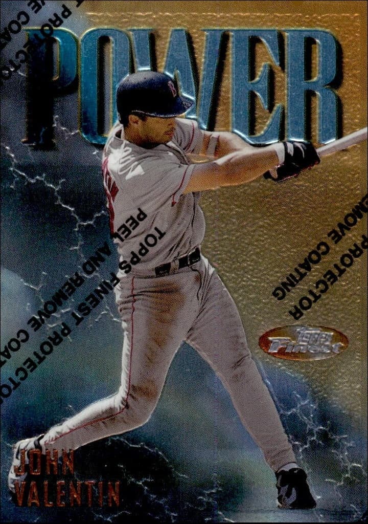 1997 Topps Finest John Valentin #251 trading card