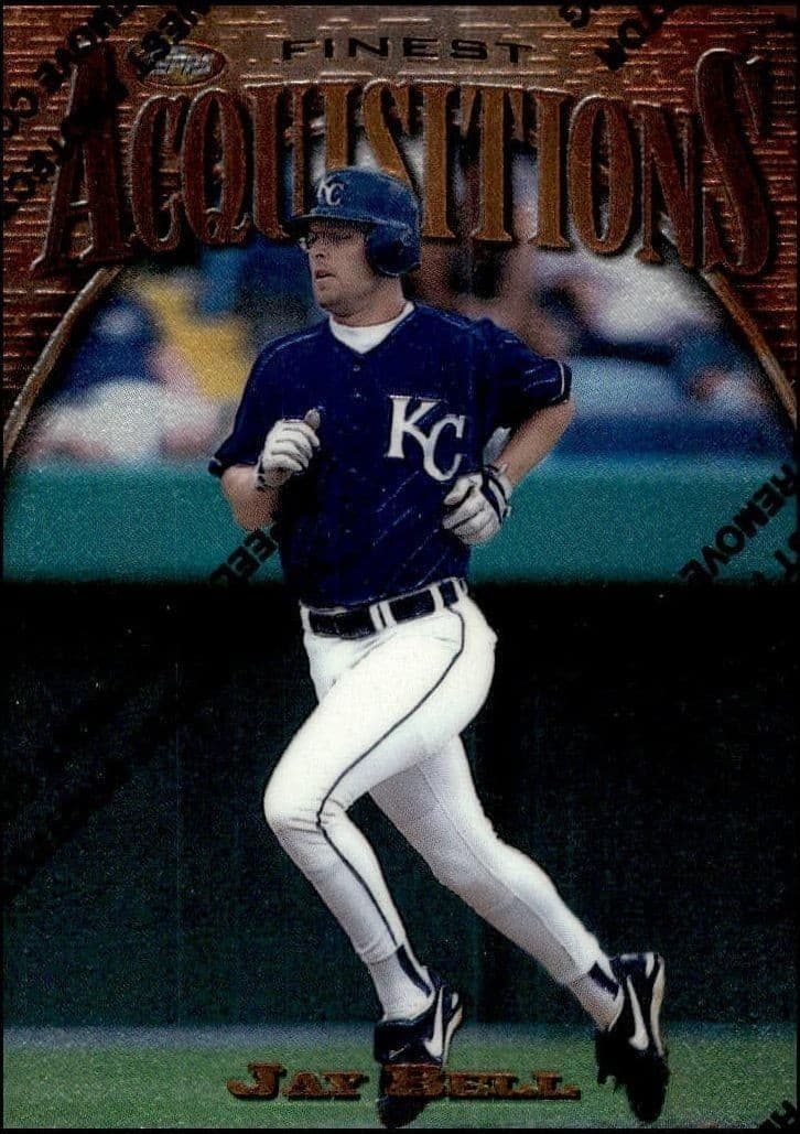 1997 Topps Finest Jay Bell #178 trading card