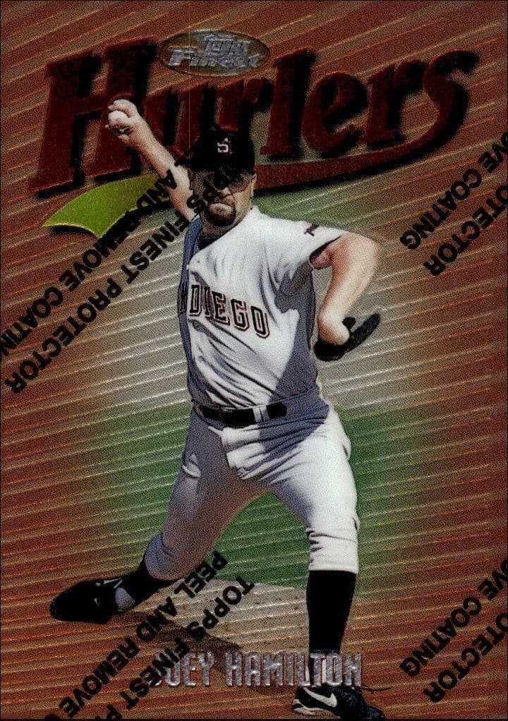 1997 Topps Finest Joey Hamilton #27 trading card