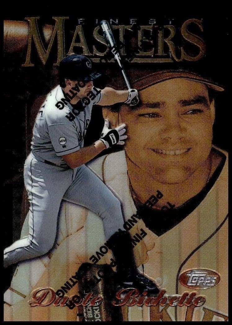 1997 Topps Finest Dante Bichette #155 trading card