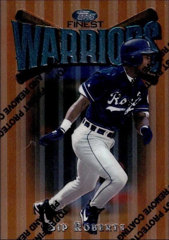 1997 Topps Finest Bip Roberts #92 trading card