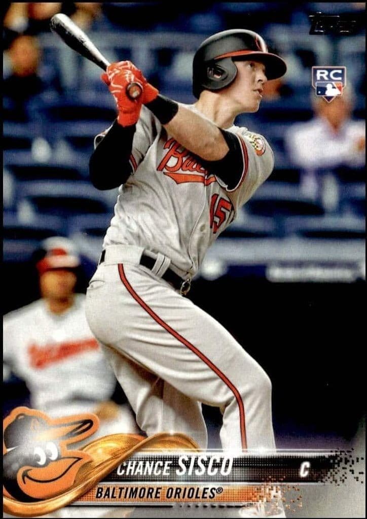 2018 Topps Series 1 Chance Sisco #185 trading card