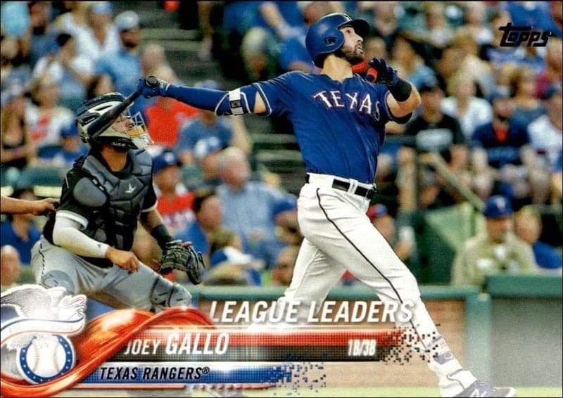 2018 Topps Series 1 Joey Gallo #12 trading card