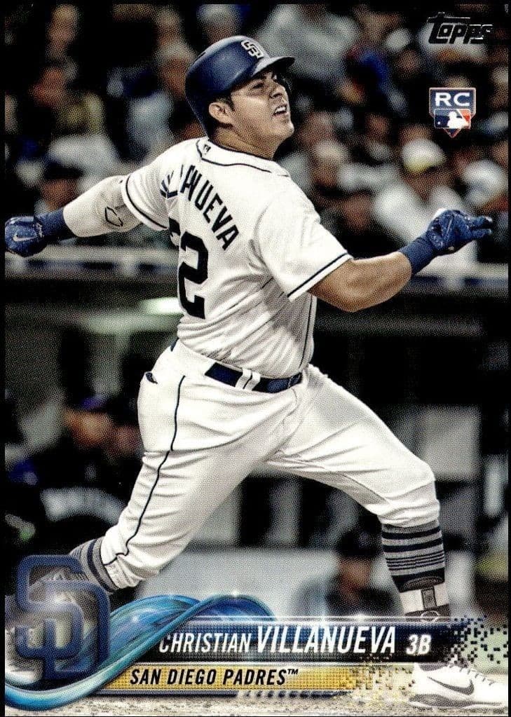 2018 Topps Series 2 Christian Villanueva #661 trading card