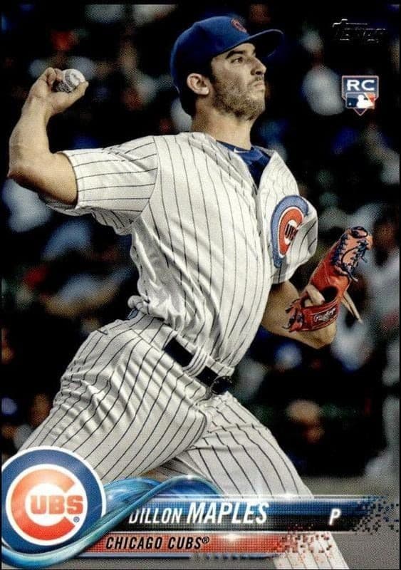 2018 Topps Series 2 Dillon Maples #572 trading card
