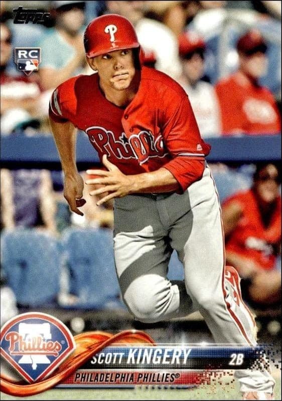 2018 Topps Series 2 Scott Kingery #409 trading card
