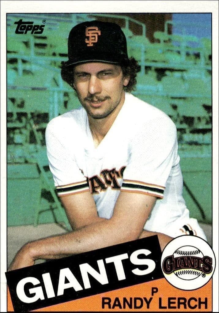 1985 Topps Randy Lerch #103 trading card