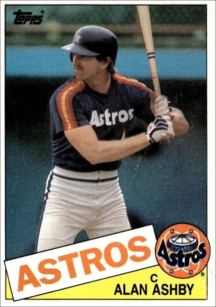 1985 Topps Alan Ashby #564 trading card